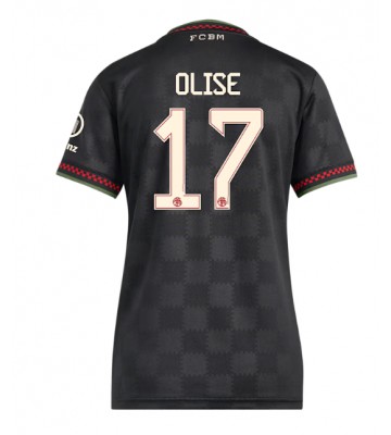 Lacne Ženy Futbalové dres Bayern Munich Michael Olise #17 2025-26 Krátky Rukáv - Tretina